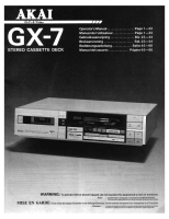 Akai GX-7-Owners-Manual 